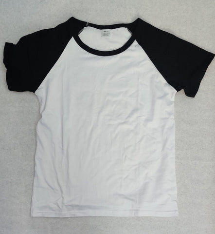 Blank Sublimation T with Colored Sleeves