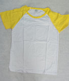 Blank Sublimation T with Colored Sleeves