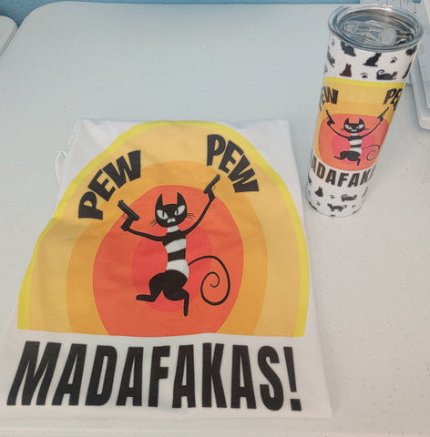 Pew Pew Madafakas Tee