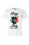 Kings are Born In....Birthday T Shirt