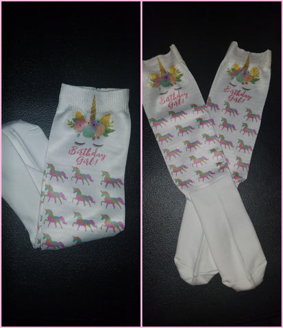 Unicorn Custom socks