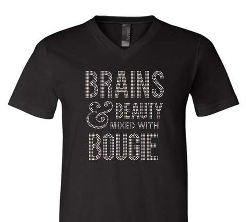 Blinged Brains and Beauty mixed with Bougie