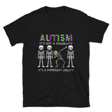 "Autism is not a disability" neon Short-Sleeve Unisex T-Shirt