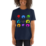 "Beautiful Curls"-Sleeve Unisex T-Shirt