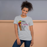 "Educated Queen" Short-Sleeve premium Unisex T-Shirt