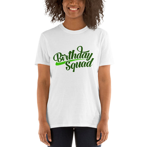 " Birthday Squad" Short-Sleeve Unisex T-Shirt