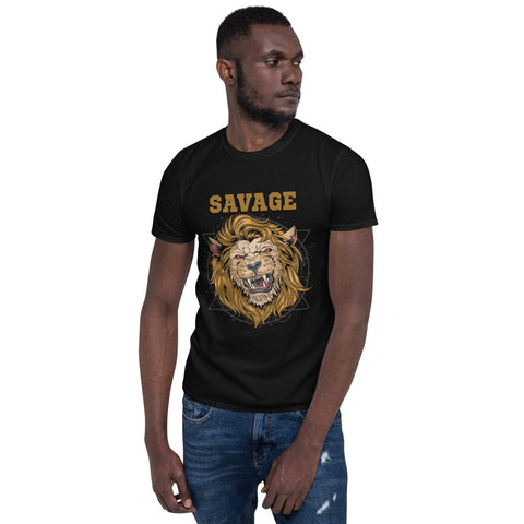 "Savage Lion" Short-Sleeve Unisex T-Shirt