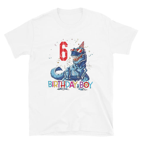 Dinosaur Birthday- Short-Sleeve Unisex T-Shirt