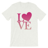 "Just Love/Pink" Premium Short-Sleeve Unisex T-Shirt