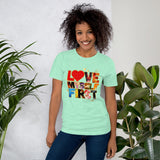 " Love Myself First" Short-Sleeve Premium Unisex T-Shirt