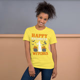 "Happy Halloween Witches" Premium Short-Sleeve Unisex T-Shirt