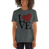 "Just Love" Short-Sleeve Unisex T-Shirt