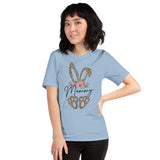 Leopard Bunny Easter- Short-Sleeve Unisex T-Shirt