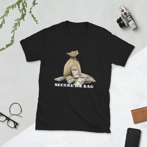 "SECURE DA BAG" Short-Sleeve Unisex T-Shirt