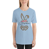 Leopard Bunny Easter- Short-Sleeve Unisex T-Shirt