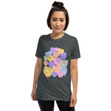 Funny Valentine Candy Tee....Short-Sleeve Unisex T-Shirt