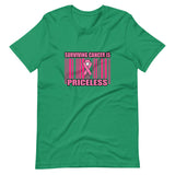 Surviving Cancer is Priceless/ Short-Sleeve Unisex T-Shirt