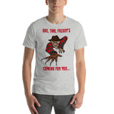 "Freddy's Coming" Premium Short-Sleeve Unisex T-Shirt