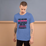 I Just Love How God/ Cancer Awareness Short-Sleeve Unisex T-Shirt