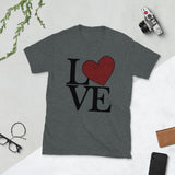 "Just Love" Short-Sleeve Unisex T-Shirt