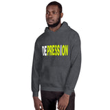 "DEPRESSION" PRESS ON Unisex Hoodie