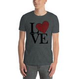 "Just Love" Short-Sleeve Unisex T-Shirt