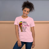 "Educated Queen" Short-Sleeve premium Unisex T-Shirt