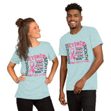 "October Breast Cancer Awareness" Short-Sleeve Premium Unisex T-Shirt