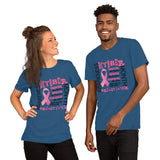 "October Breast Cancer Awareness" Short-Sleeve Premium Unisex T-Shirt