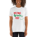 " Resting Grinch Face" Short-Sleeve Unisex T-Shirt