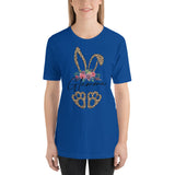 Leopard Bunny Easter- Short-Sleeve Unisex T-Shirt