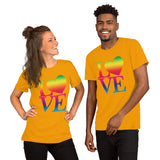 "Just Love/Rainbow" Premium Short-Sleeve Unisex T-Shirt