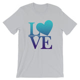 "Just Love/Blues" Premium Short-Sleeve Unisex T-Shirt