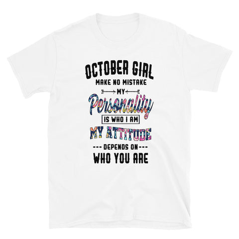 Birthday Girl/Make No Mistake Short-Sleeve Unisex T-Shirt