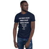 I Do What I Want_Other Half_Short-Sleeve Unisex T-Shirt