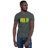 "DEPRESSION" PRESS ON- Short-Sleeve Unisex T-Shirt