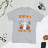 "Happy Halloween Witches" Short-Sleeve Unisex T-Shirt