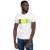 "DEPRESSION" PRESS ON- Short-Sleeve Unisex T-Shirt