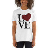 "Just Love" Short-Sleeve Unisex T-Shirt