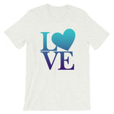 "Just Love/Blues" Premium Short-Sleeve Unisex T-Shirt