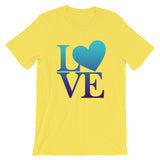 "Just Love/Blues" Premium Short-Sleeve Unisex T-Shirt