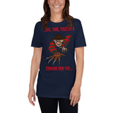 "Freddy's Coming" Short-Sleeve Unisex T-Shirt