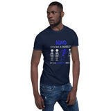 "ADHD is not a disability" Short-Sleeve Unisex T-Shirt