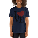 "Just Love" Short-Sleeve Unisex T-Shirt