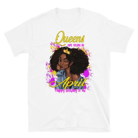 Queens-Happy Birthday to Me- Short-Sleeve Unisex T-Shirt