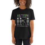 "Autism is not a disability" neon Short-Sleeve Unisex T-Shirt