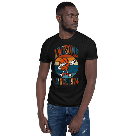 Awesome Since 1974 Short-Sleeve Unisex T-Shirt