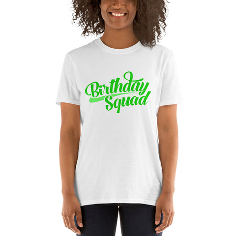 " Birthday Squad" Short-Sleeve Unisex T-Shirt