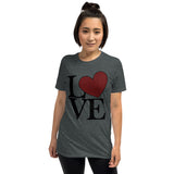 "Just Love" Short-Sleeve Unisex T-Shirt