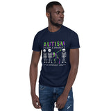 "Autism is not a disability" neon Short-Sleeve Unisex T-Shirt